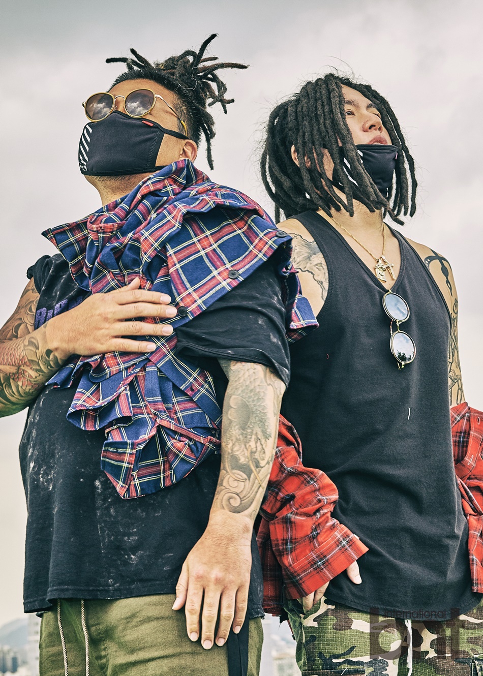 skull拍时尚写真 神秘梦幻演绎个性雷鬼风