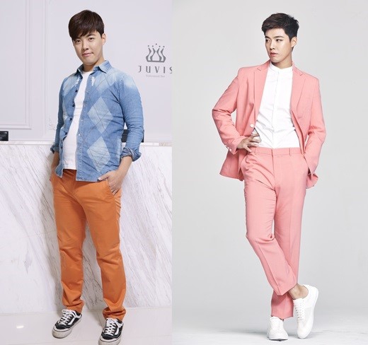 组图韩星康男减肥成功发对比照三周减掉18斤肚腩消失