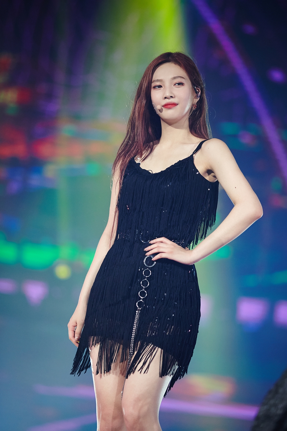 组图:redvelvet演唱会热力四射 五成员造型清凉纯美