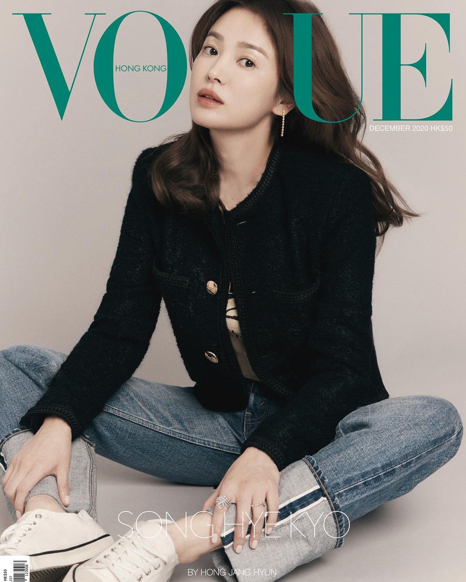 組圖：宋慧喬登香港版《Vogue》封面 氣質清雅凍齡如初