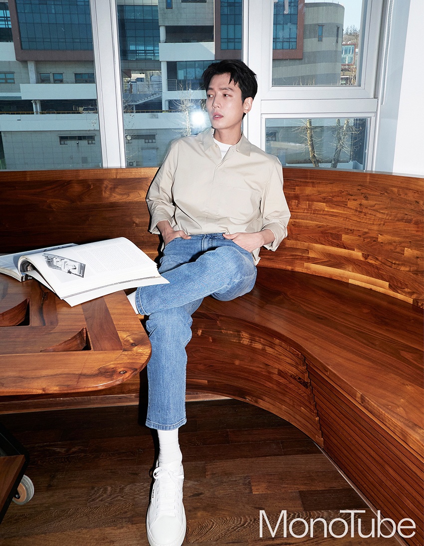 組圖：韓星鄭敬淏登時尚雜誌 帥氣男友風讓人心動