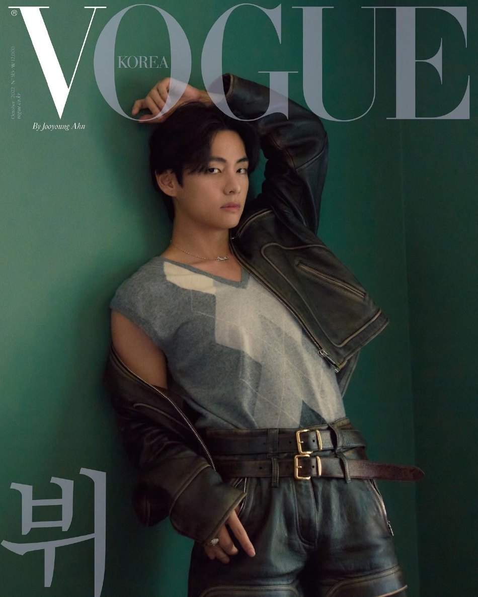 組圖：金泰亨登時尚雜誌拍封面 與JENNIE戀愛緋聞人氣不減