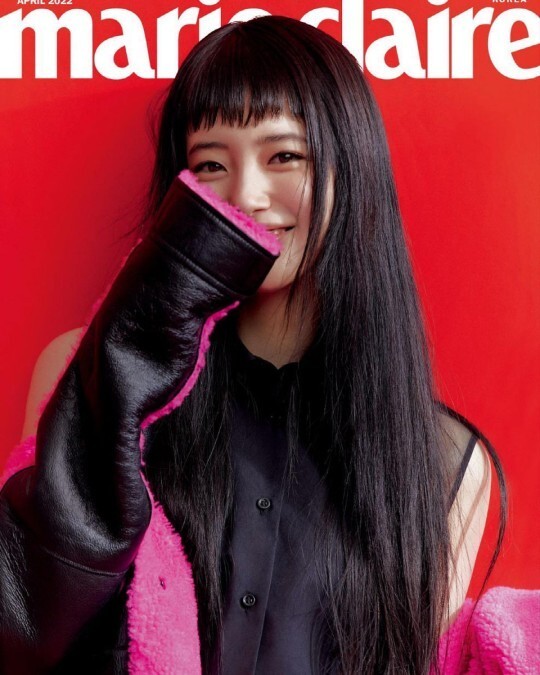 組圖：秀智剪齊劉海登雜誌封面 色調粉嫩俏皮可愛