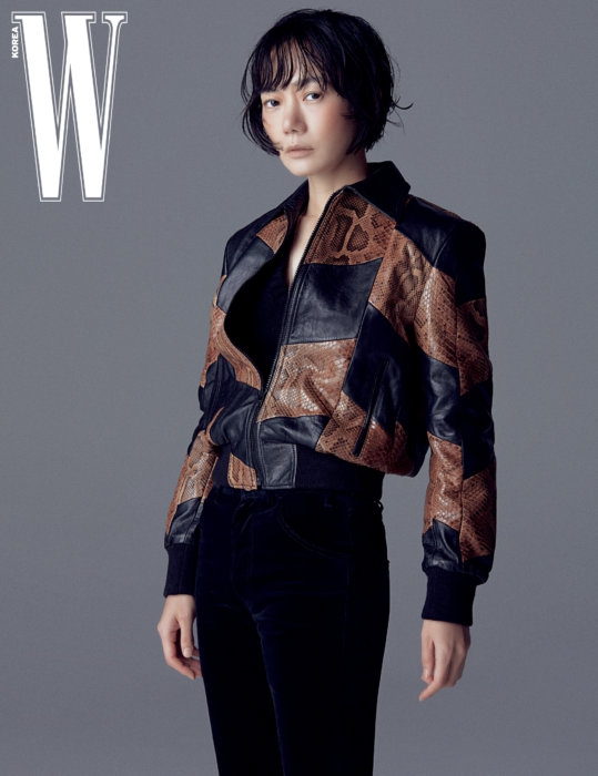 組圖：裴鬥娜登時尚雜誌拍大片 氣質獨特帥氣颯爽