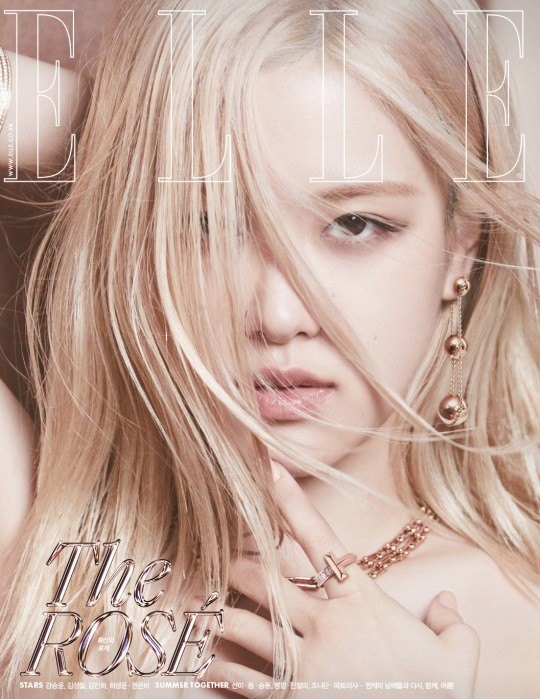 組圖：BLACKPINK樸彩英登雜誌封面 金髮氛圍感超絕