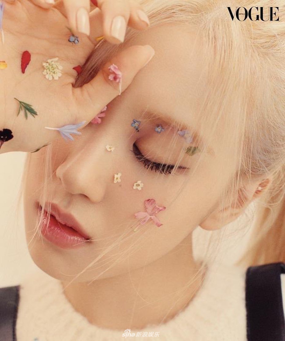 組圖：BLACKPINK樸彩英登澳洲雜誌封面 玫瑰襯美豔氣質