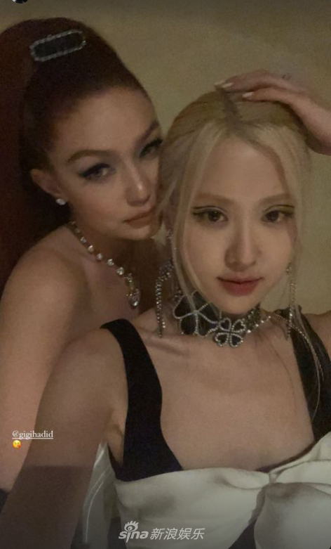 組圖：樸彩英參加MetGala晒照 與超模Gigi自拍顯親密
