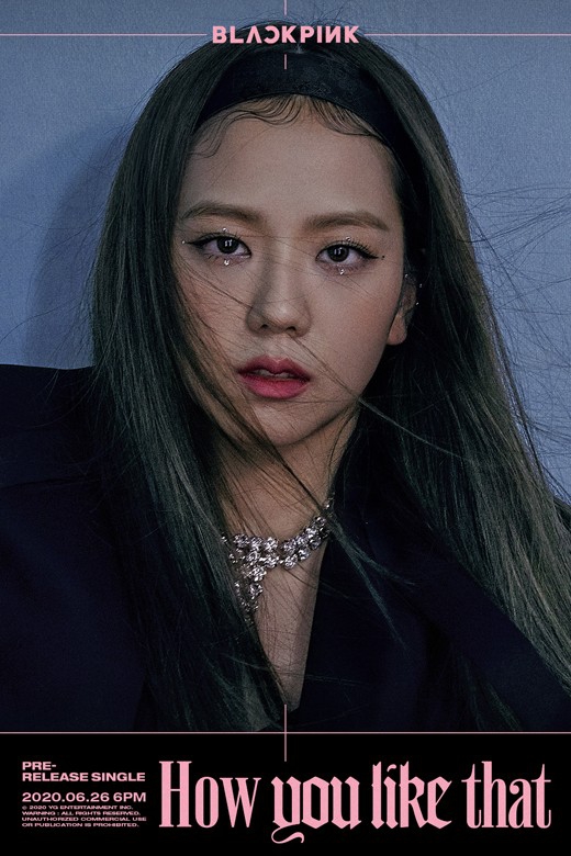 組圖：BLACKPINK新曲黑衣版預告照 Lisa變齊劉海短髮