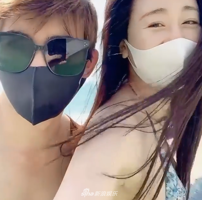 組圖：鹹素媛陳華度假秀恩愛 鴛鴦戲水一掃婚變陰霾