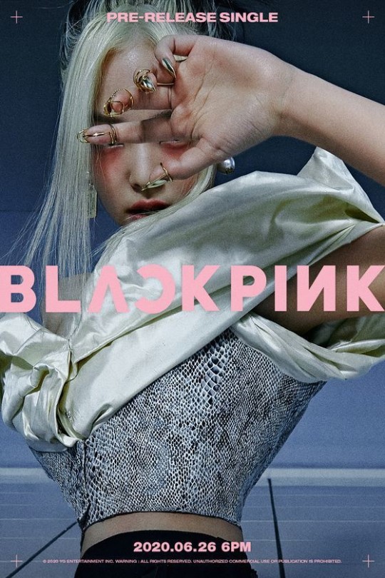 组图：BLACKPINK新专辑预告照公开 成员换发色造型神祕