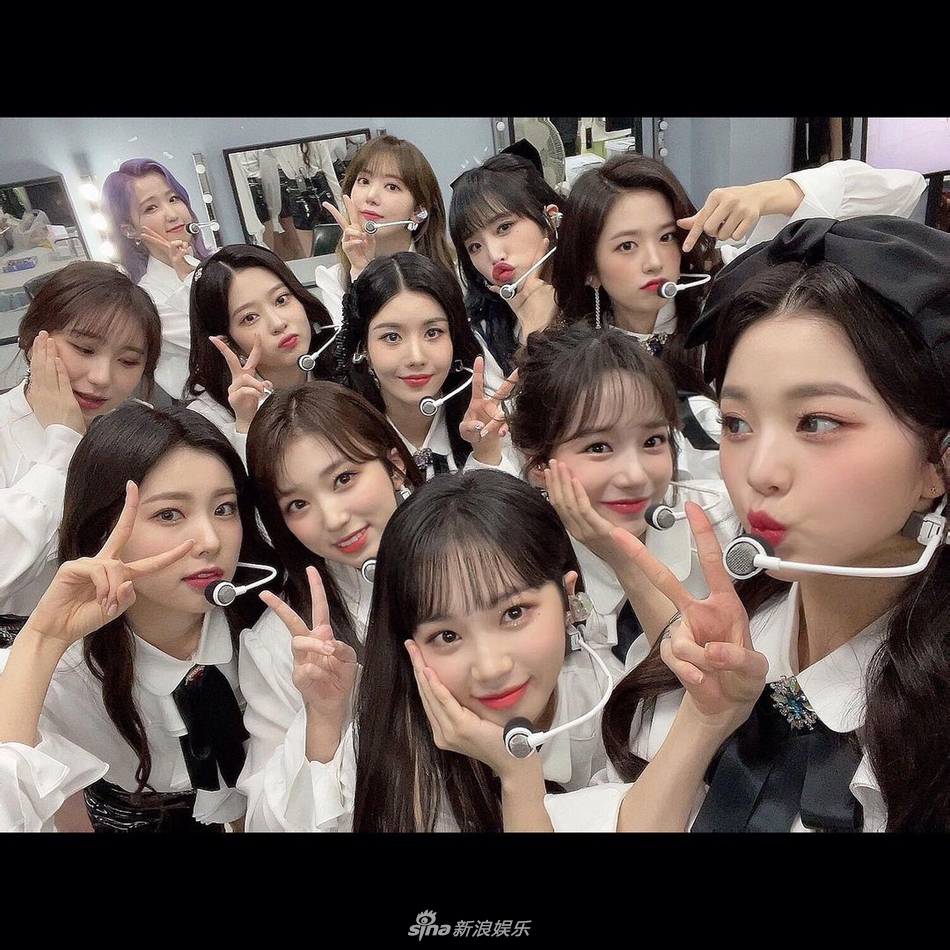 組圖：韓女團IZONE最後合體照公開 12名成員演唱會後自拍