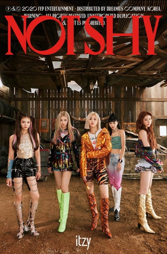組圖：韓女團ITZY新曲宣傳照公開 《NOT SHY》即將釋出