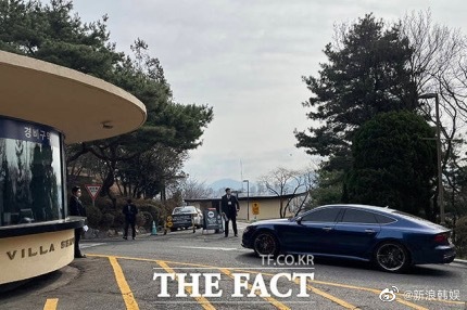 組圖：玄彬孫藝珍婚禮酒店嚴陣以待 仔細檢查進出車輛