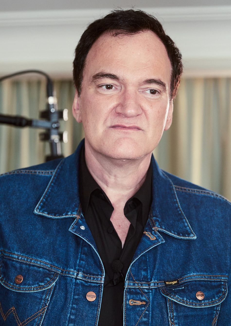 组图:昆汀塔伦蒂诺戛纳接受中国媒体群访