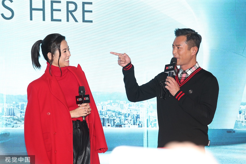 组图锁了古天乐宣萱红黑配cp感爆棚互动默契画面养眼