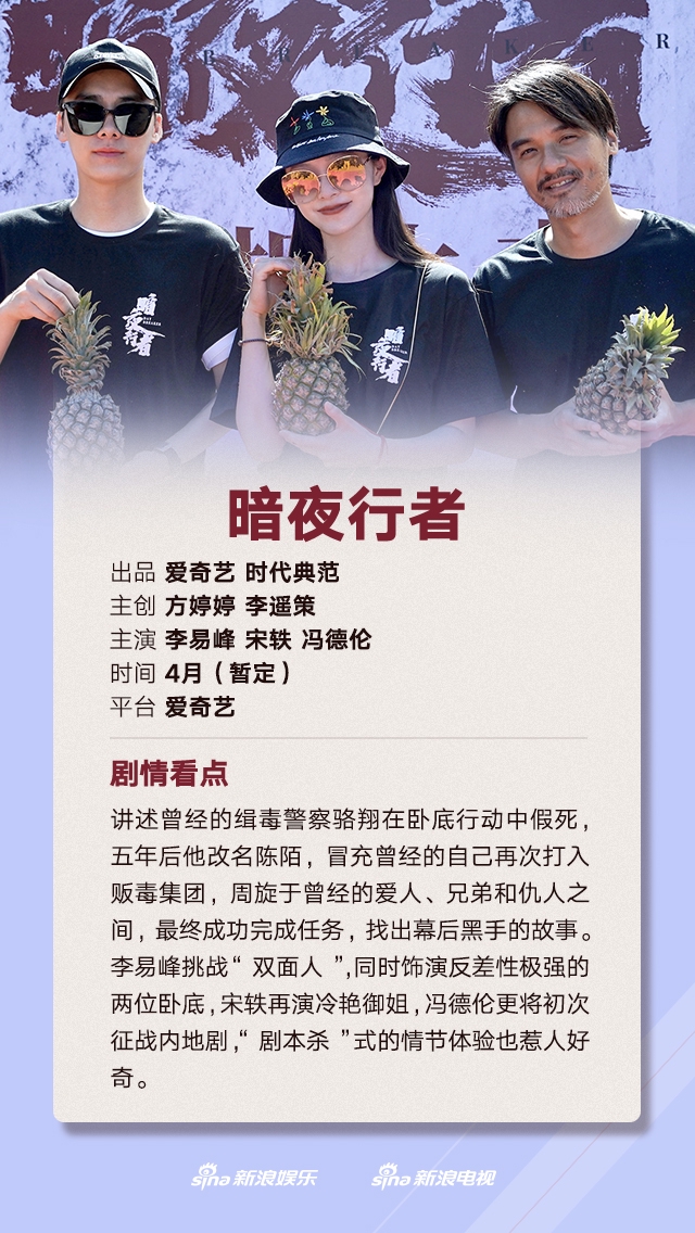 组图：杨洋陈坤白宇杨幂许凯4月携剧回归王俊凯李易峰挑战悬疑