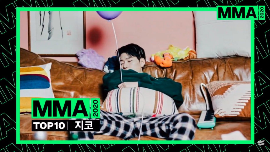 組圖：2020MMA防彈少年團奪五獎 與BLACKPINK邊伯賢IU同入圍TOP10