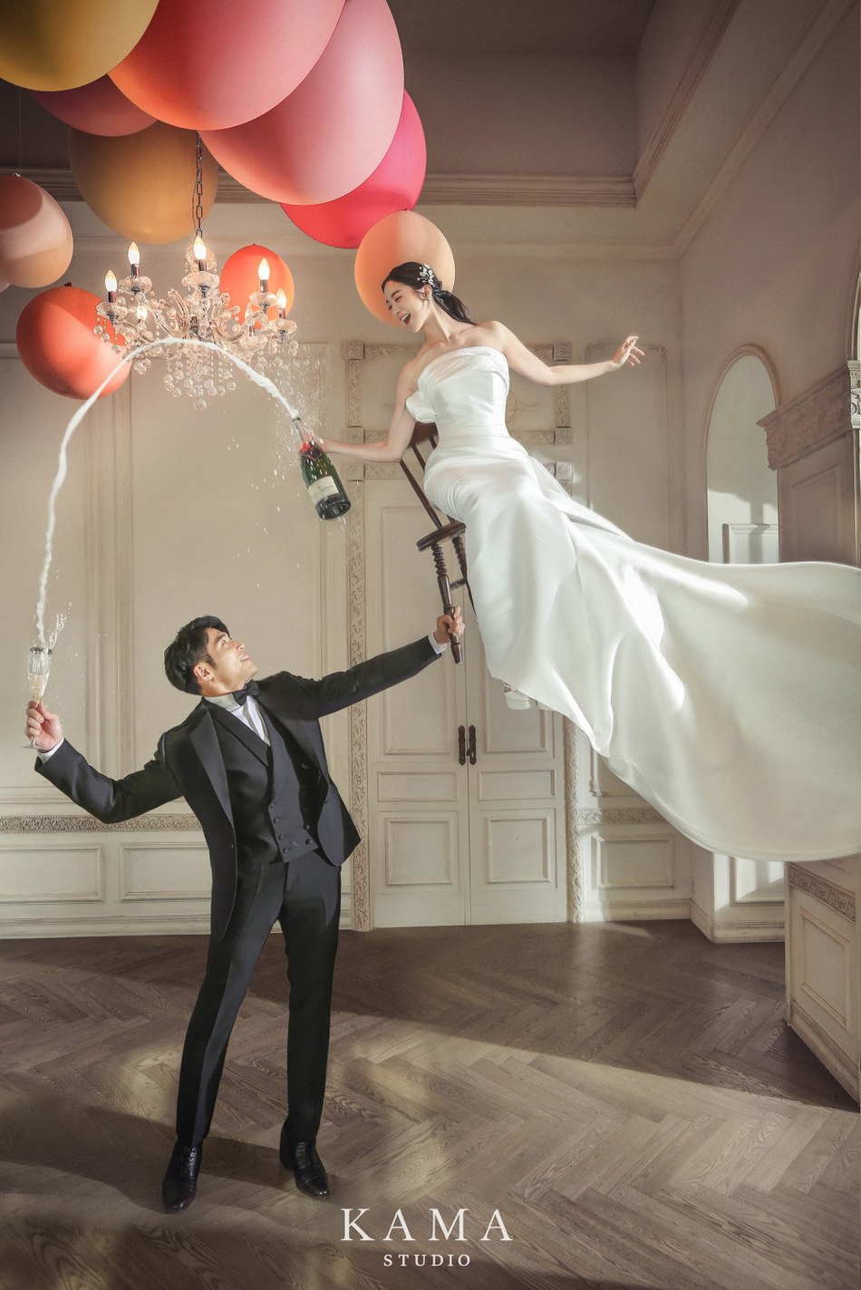 组图：WonderGirls禹惠林婚纱照曝光 换多套造型画面唯美似童话