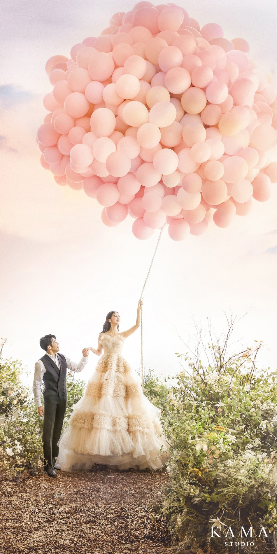 组图：WonderGirls禹惠林婚纱照曝光 换多套造型画面唯美似童话