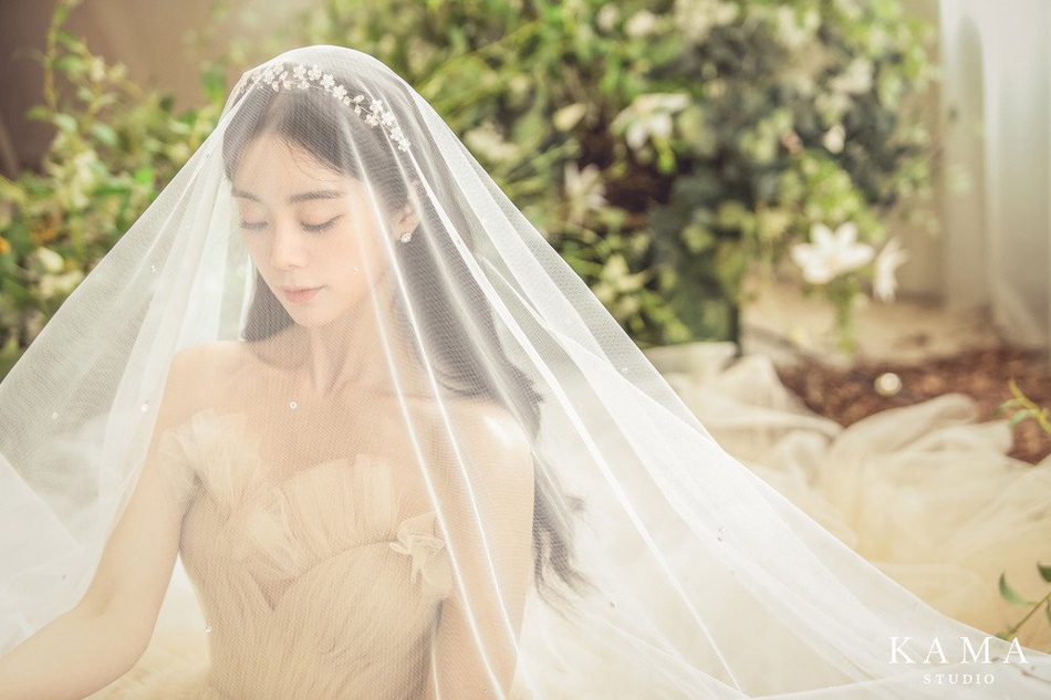 组图：WonderGirls禹惠林婚纱照曝光 换多套造型画面唯美似童话