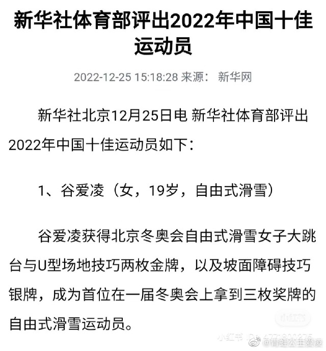 组图：谷爱凌列举自己2022高光时刻 奖项拿到手软还课程全部满分