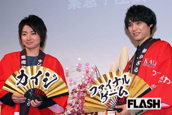 藤原龙也出席电影试映会 与福士苍汰回忆片场趣事