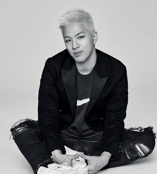 组图:bigbang成员太阳最新杂志写真曝光