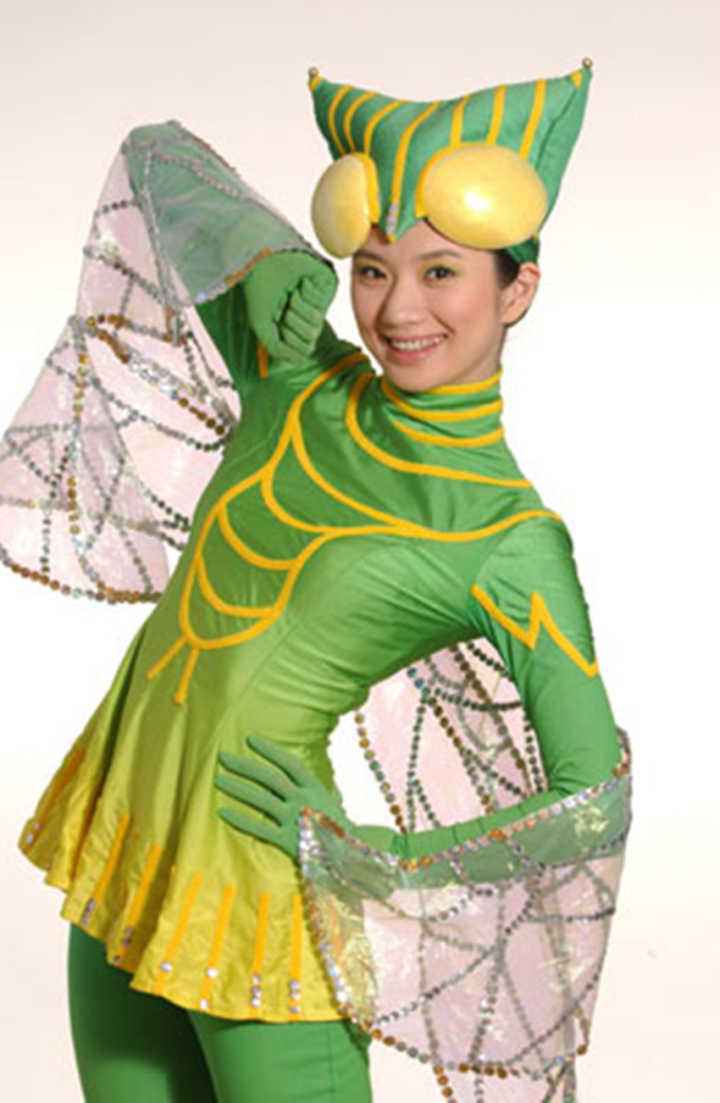 组图:原来贺梅扮演者是动画城小蜻蜓 满满的童年回忆杀