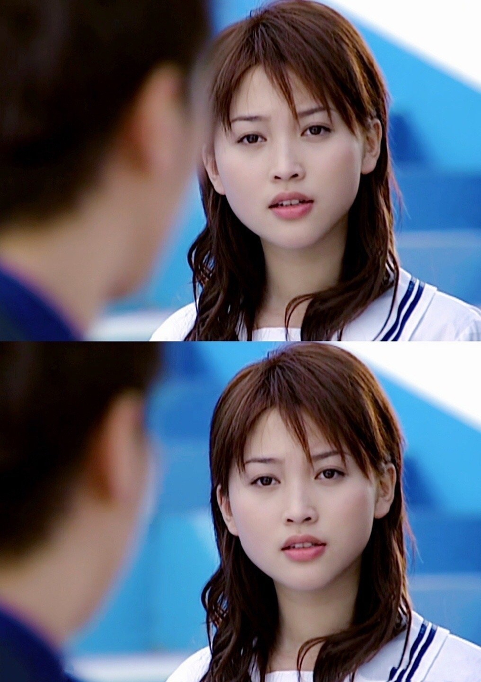 组图金莎十八岁的天空旧照曝光清纯自然初恋感十足