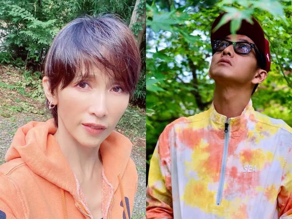 组图：木村拓哉长女晒与妹妹合照 姐妹俩坐树林里生火超接地气