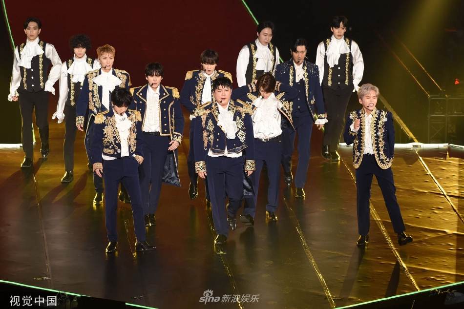 組圖：Super Junior臺北小巨蛋演唱會開唱 勁歌熱舞嗨唱三天