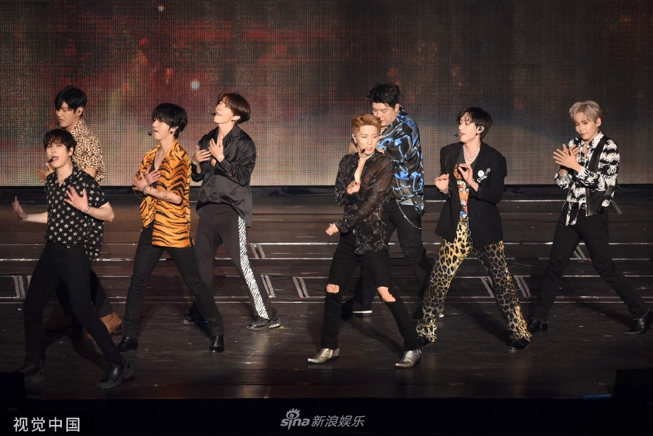 組圖：Super Junior臺北小巨蛋演唱會開唱 勁歌熱舞嗨唱三天