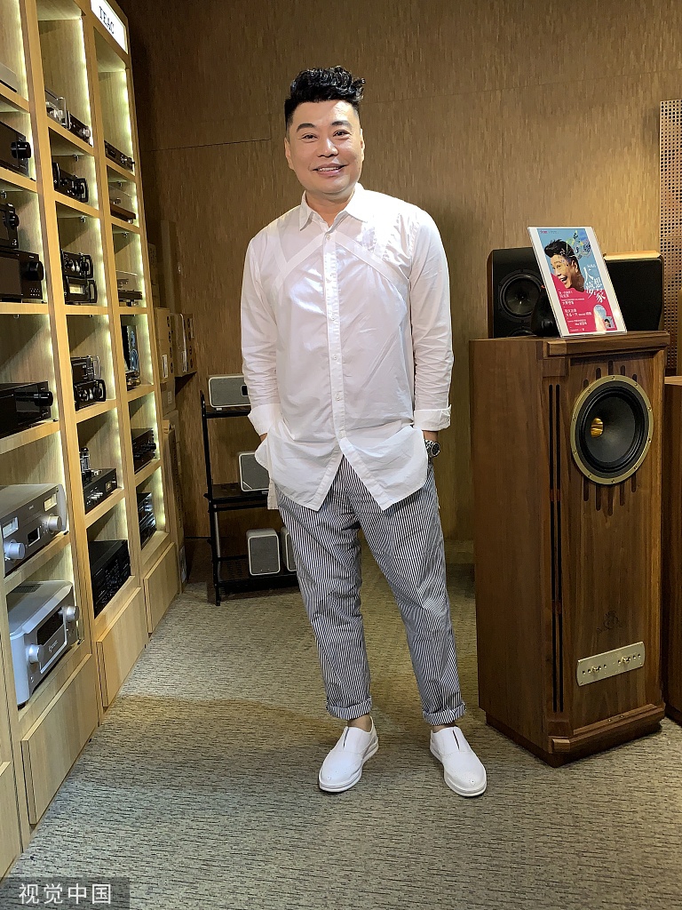 组图:阮兆祥发新专辑月底开唱 减肥不跳舞以歌会友