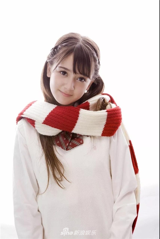 组图:日本第一萝莉奥真奈美回归 日意混血神似迪丽热巴_高清图集_新浪