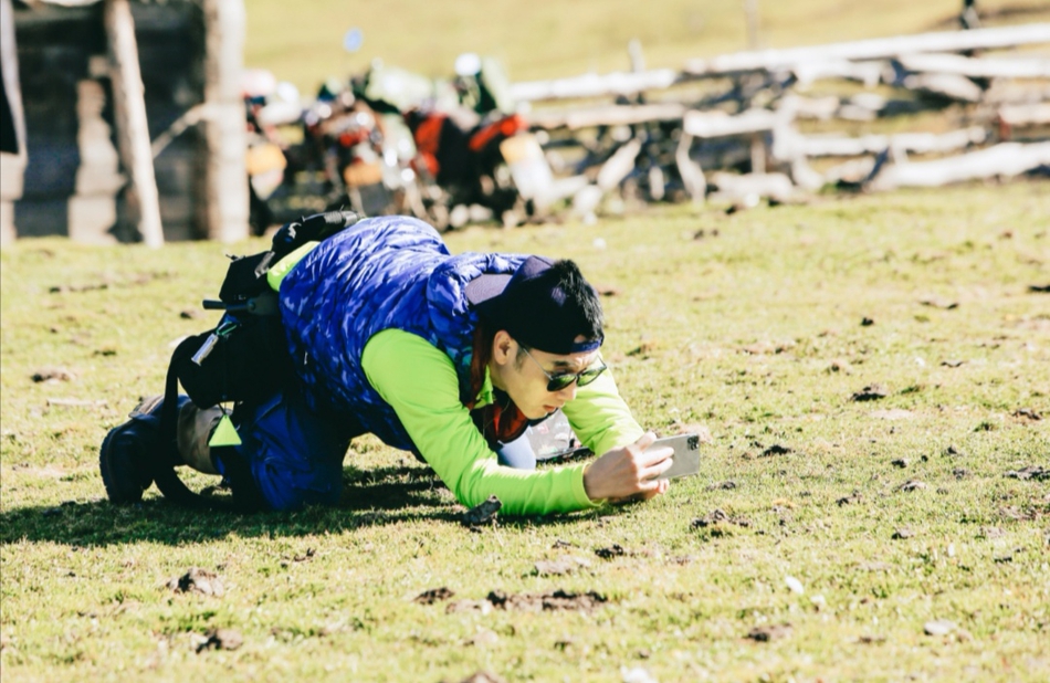 组图:汪涵姜妍汪苏泷跳跃劈叉 林依轮不顾形象趴在地上拍照_高清图集