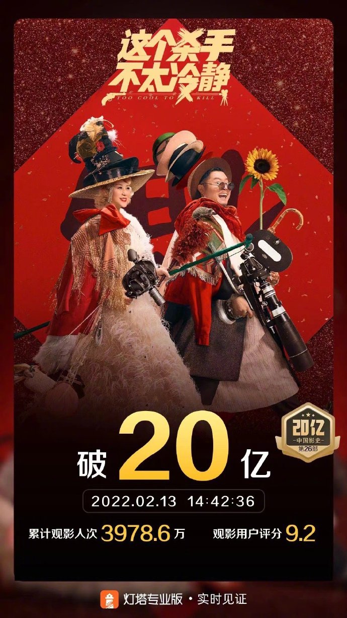 组图：《这个杀手不太冷静》票房破20亿马丽魏翔等爆笑演绎第1张图片