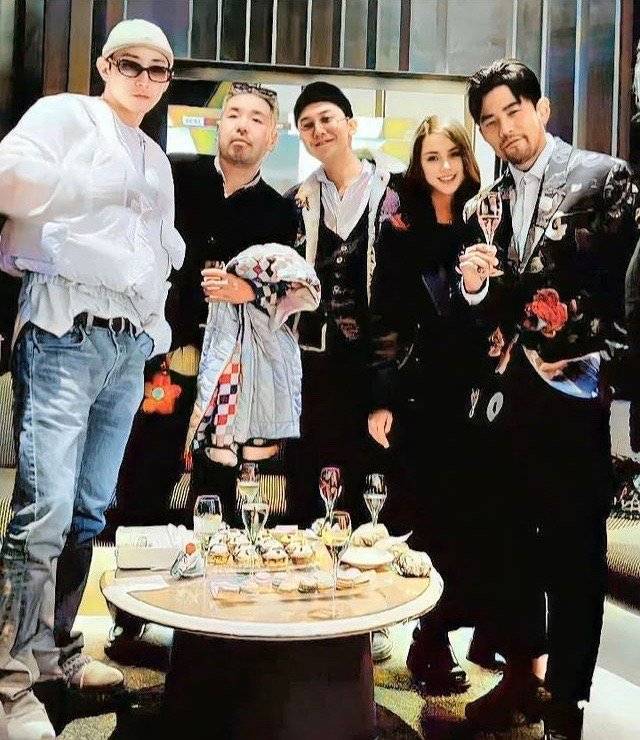組圖：夢幻聯動！周杰倫昆凌和權志龍同框合影