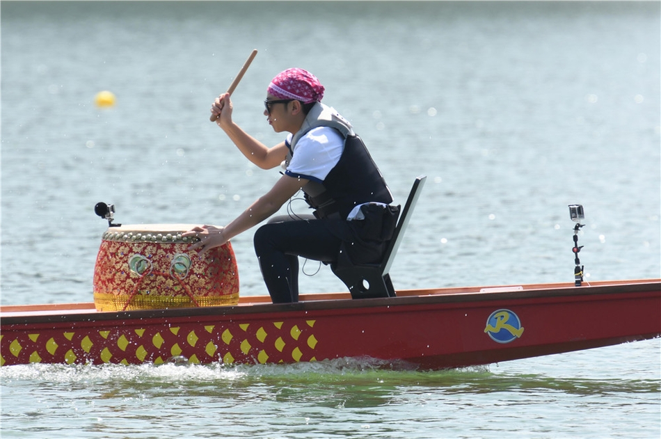 兄弟团集训"放飞自我" angelababy开小灶或成龙舟女舵手