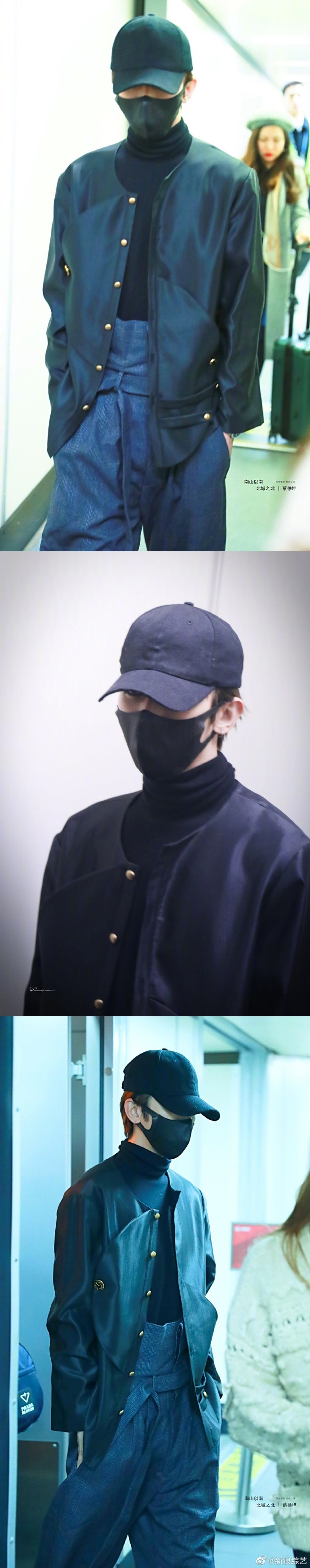 蔡徐坤带青你2选手录制快本 漂亮妹妹活力满满抵达长沙