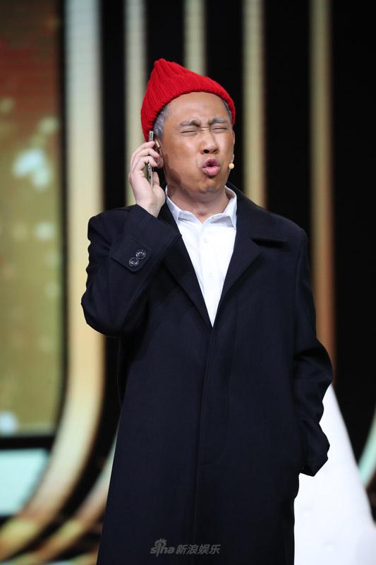 白凯南模仿的宋小宝和台下的真人秀版宋小宝,傻