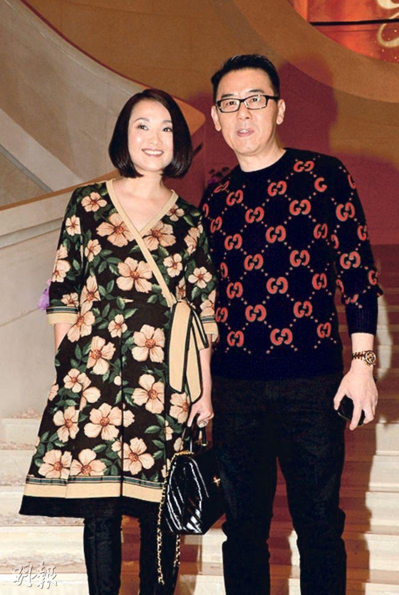 48岁翁虹保养得宜,昨晚(9月15日)出席喜宴.