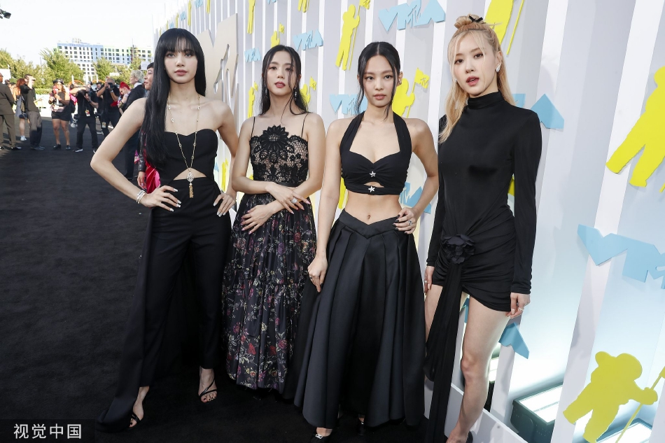 Blackpink一起亮相紅毯