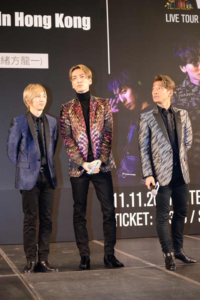 组图:日本男团w-inds现身香港 开粉丝见面为演唱会造势