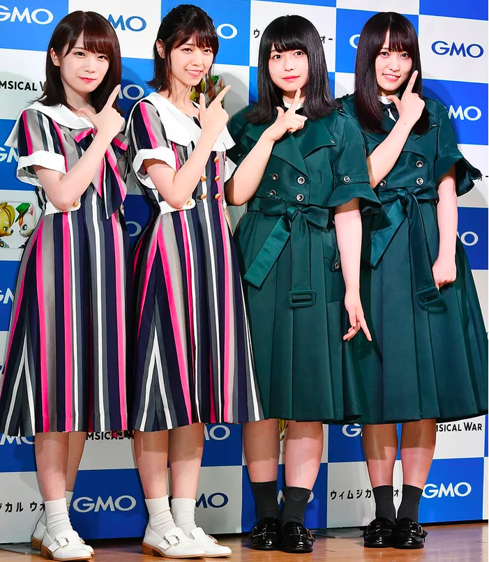 组图:乃木坂46秋元真夏西野七濑出席活动 揭露庆祝