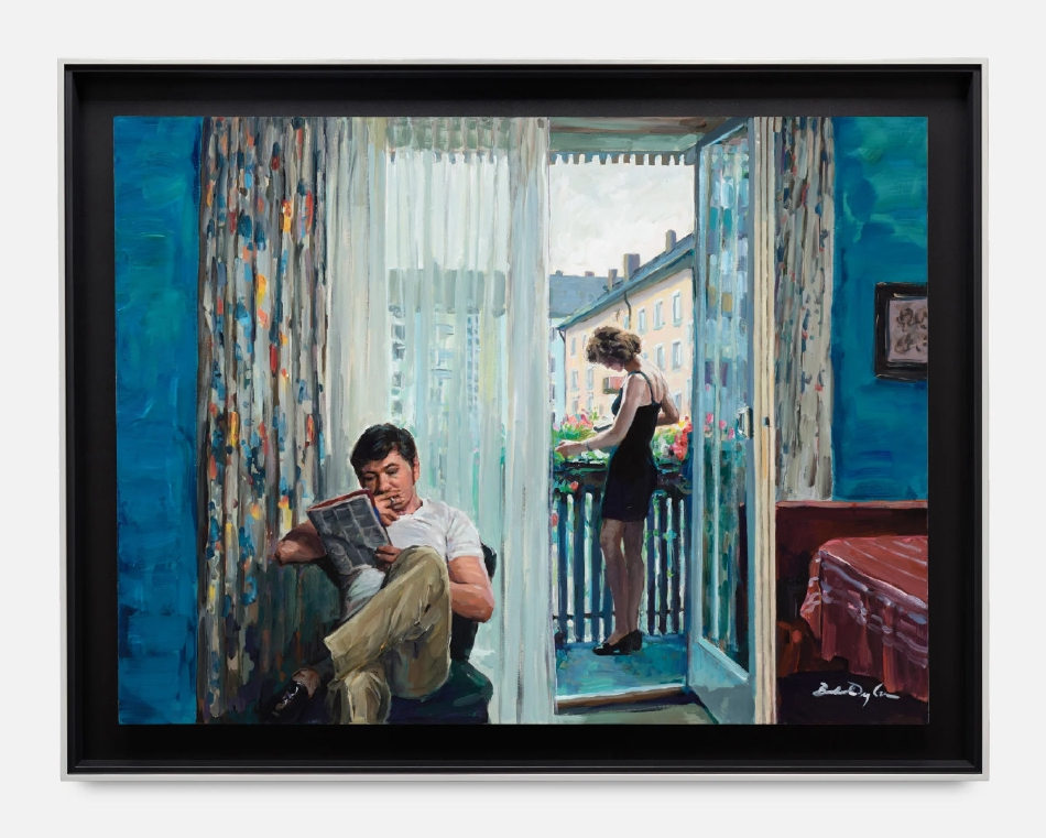 组图：鲍勃·迪伦新展览画作取材自经典电影梁朝伟张国荣入画