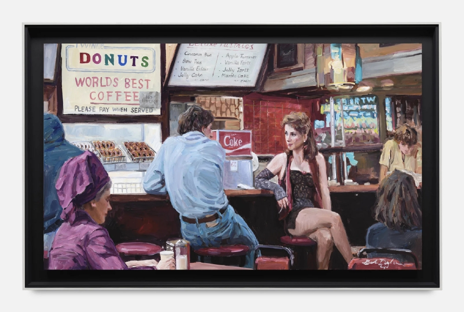 组图：鲍勃·迪伦新展览画作取材自经典电影梁朝伟张国荣入画