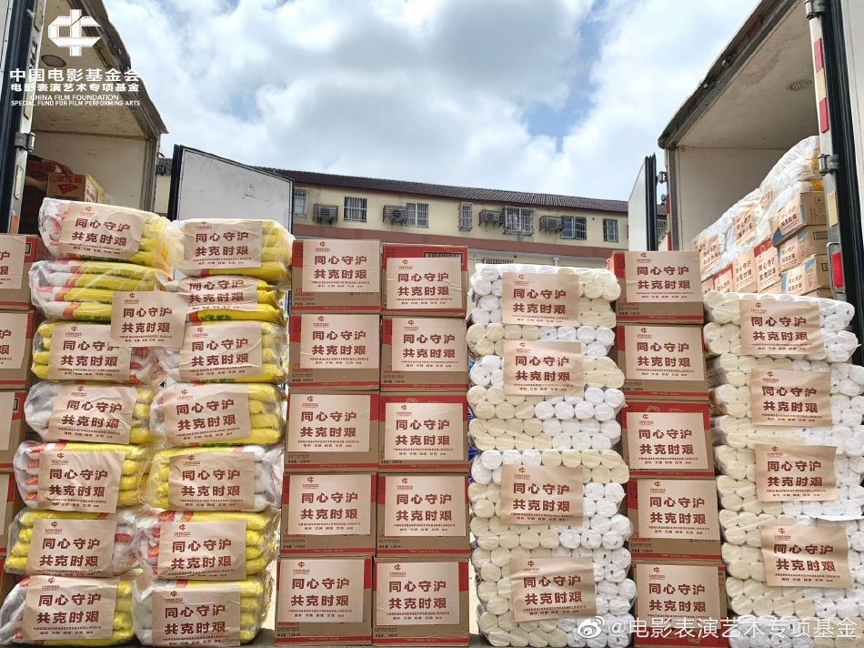 组图：电影表演艺术专项基金驰援上海黄轩万茜杨紫文淇捐赠物资第3张图片