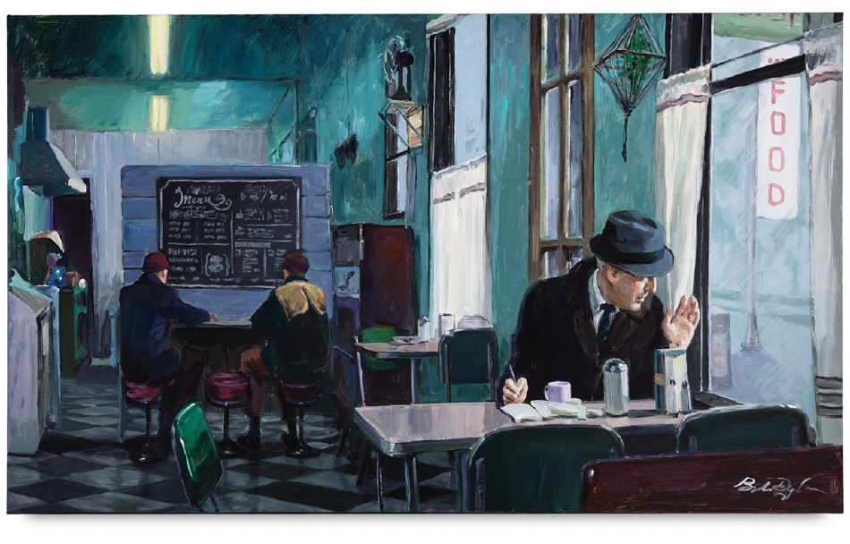 组图：鲍勃·迪伦新展览画作取材自经典电影梁朝伟张国荣入画