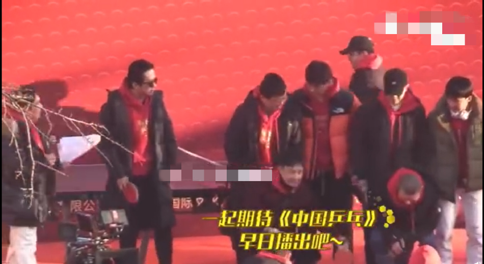 组图：电影《中国乒乓》开机路透曝光邓超俞白眉再合作第4张图片