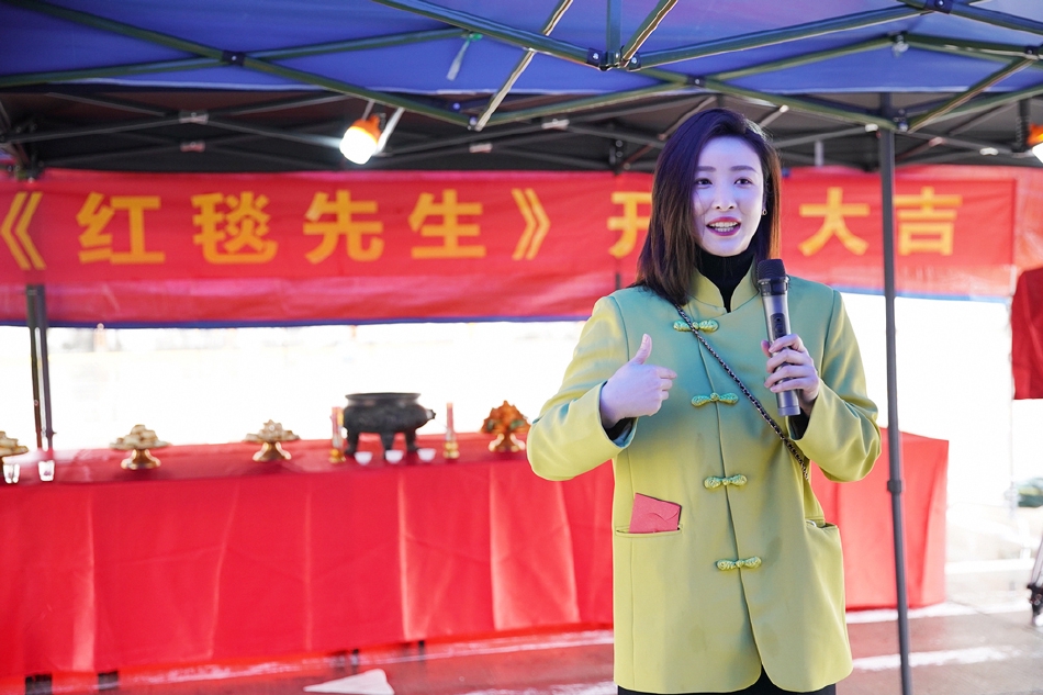 组图：电影《红毯先生》开机刘德华与宁浩合作演过气明星